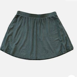 Candies women’s faux suede laser cut detail mini skirt Size XS